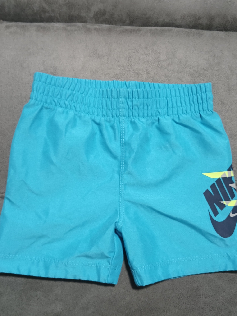 Ash Bright Teal Kids Swim Shorts